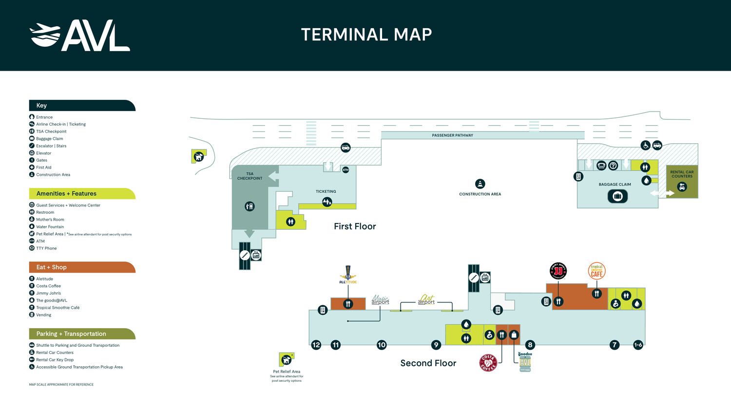 Terminal Map
