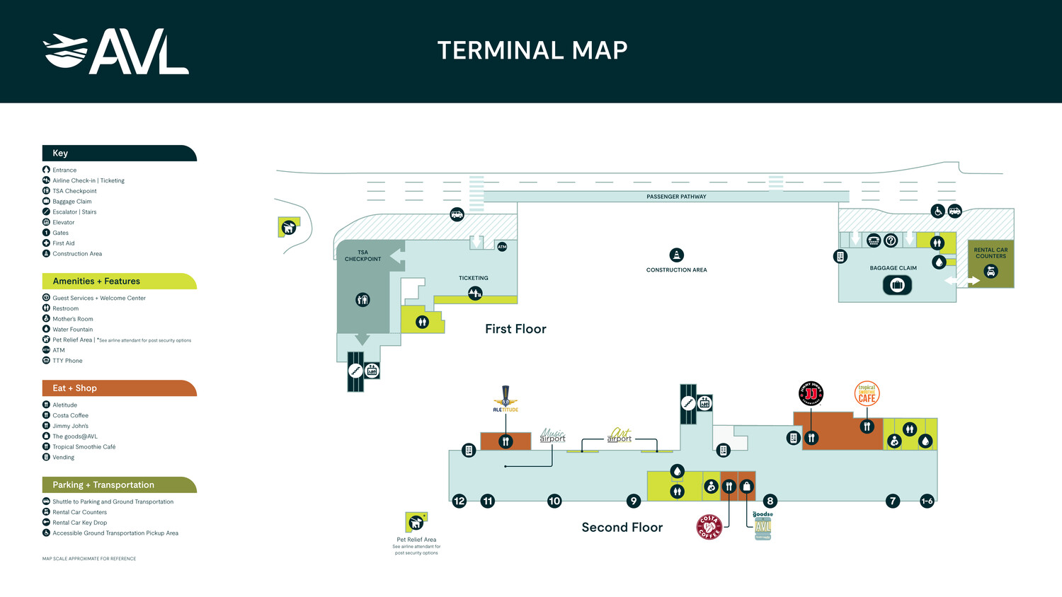 Terminal Map